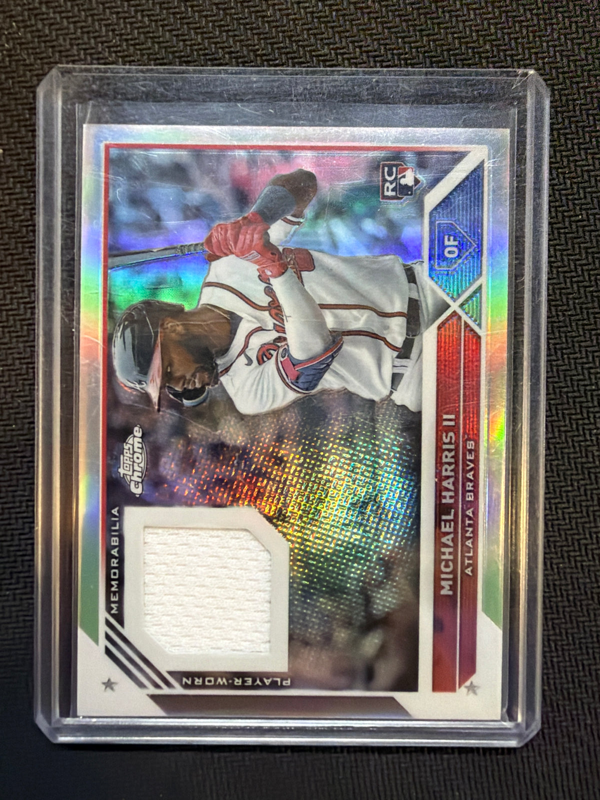 2023 Topps Chrome Michael Harris II Rookie Relic Braves