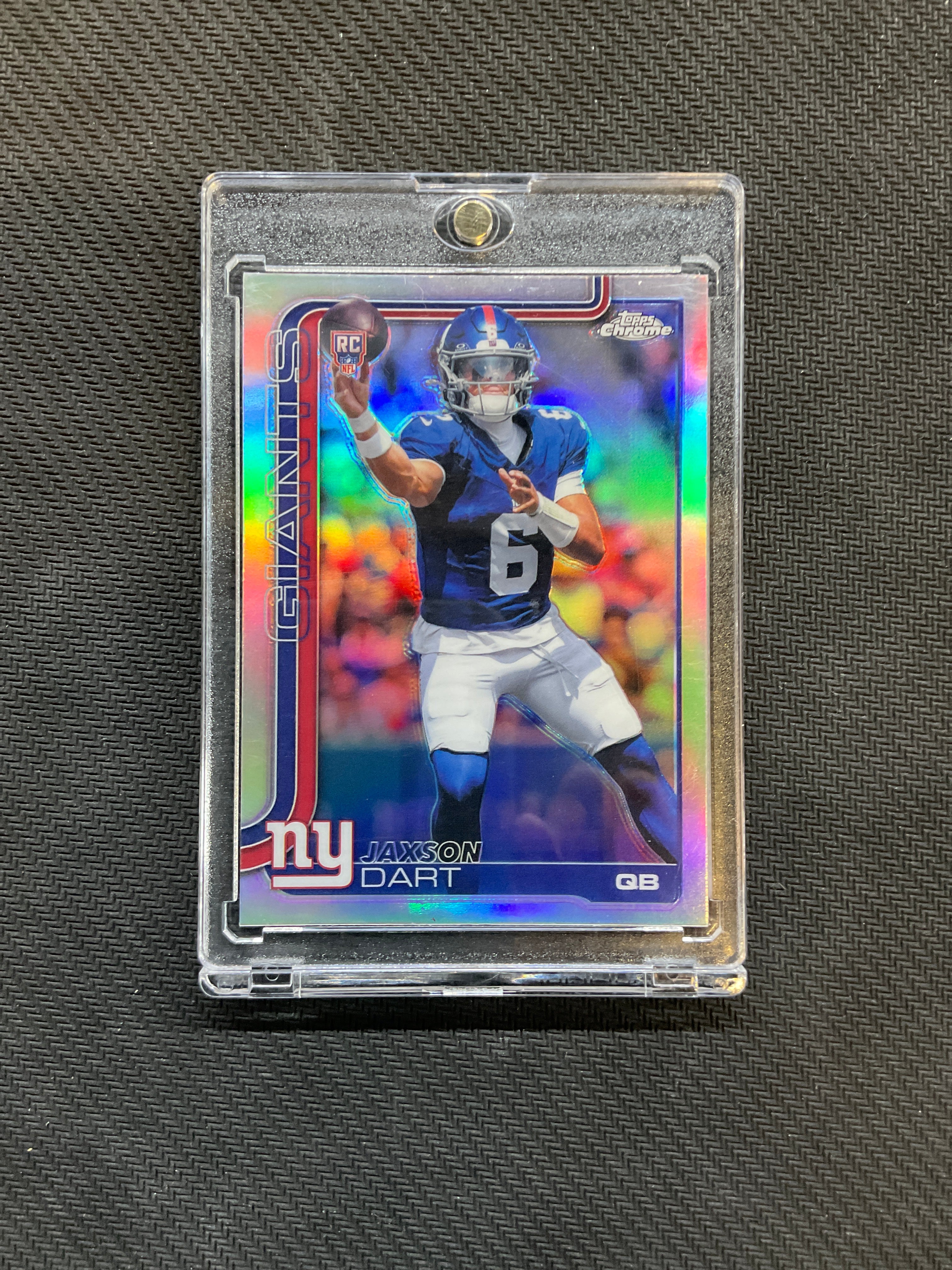 2025 Topps Chrome Jaxson Dart Rookie Refractor Giants