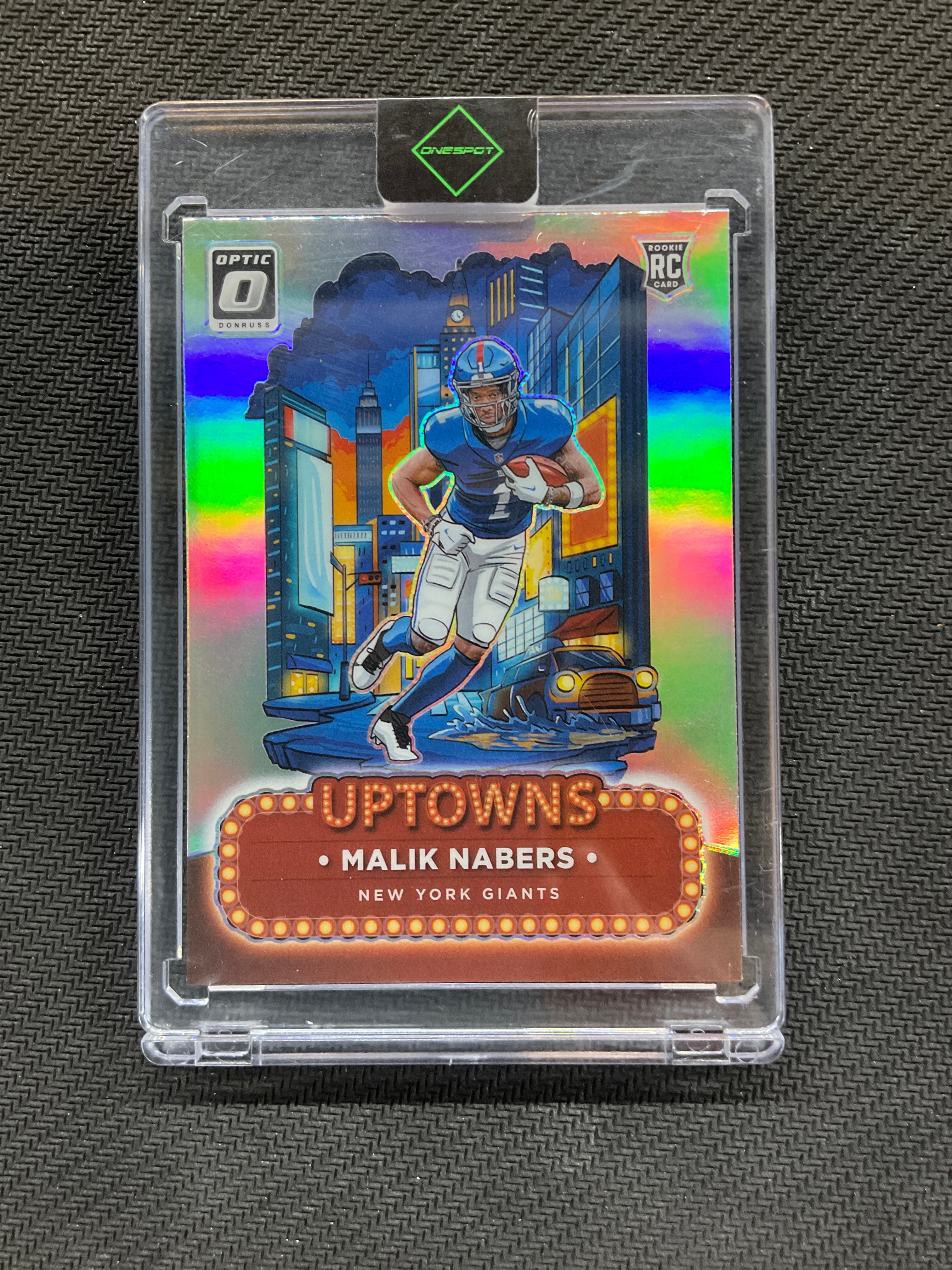 2024 Donruss Optic Malik Nabers Rookie Uptowns Giants