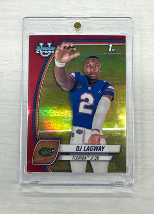 2024 Bowman University DJ Lagway Red /5 Rookie JSY # Flordia
