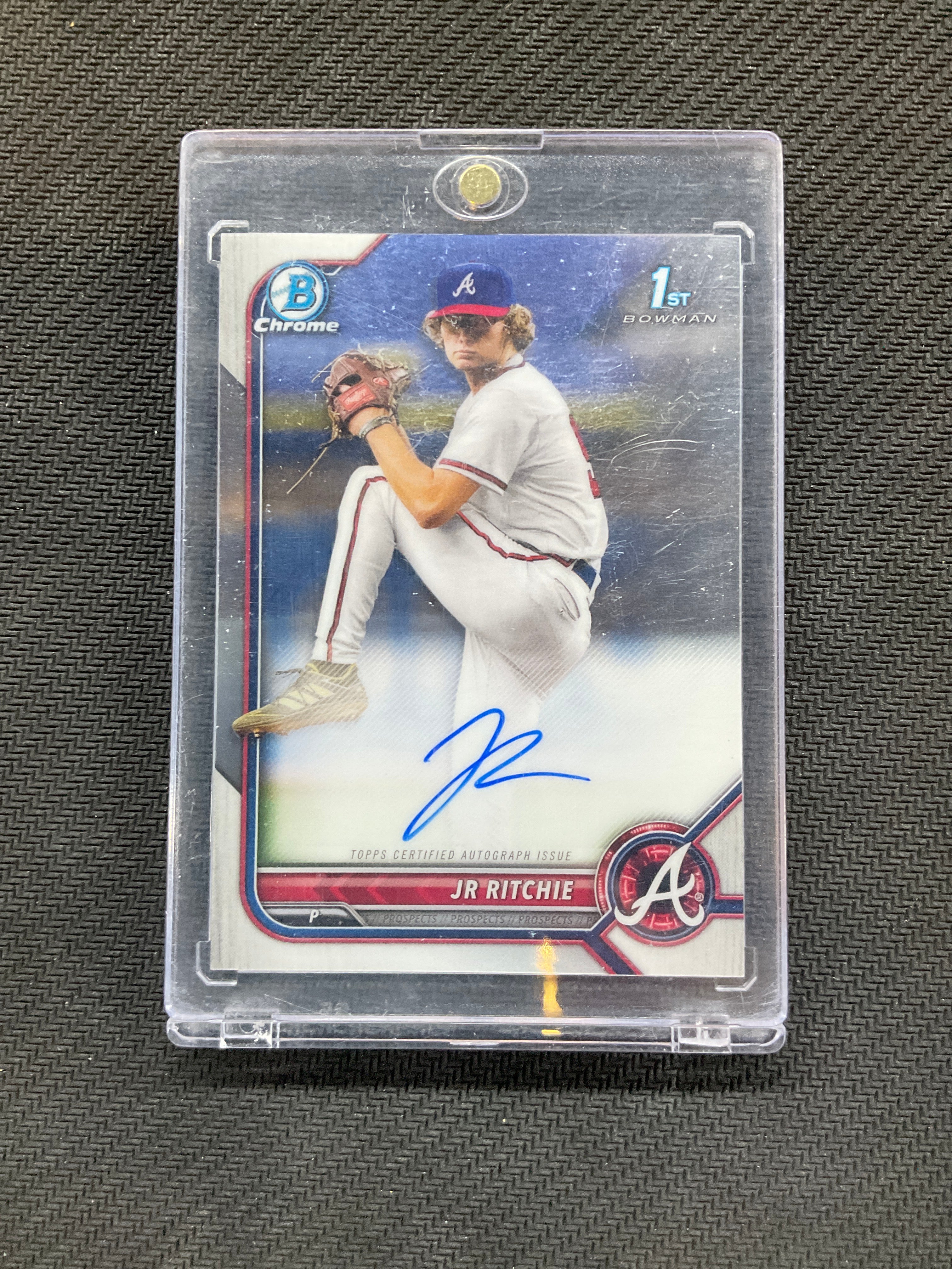 2022 Bowman Jr Ritchie Rookie Auto Braves