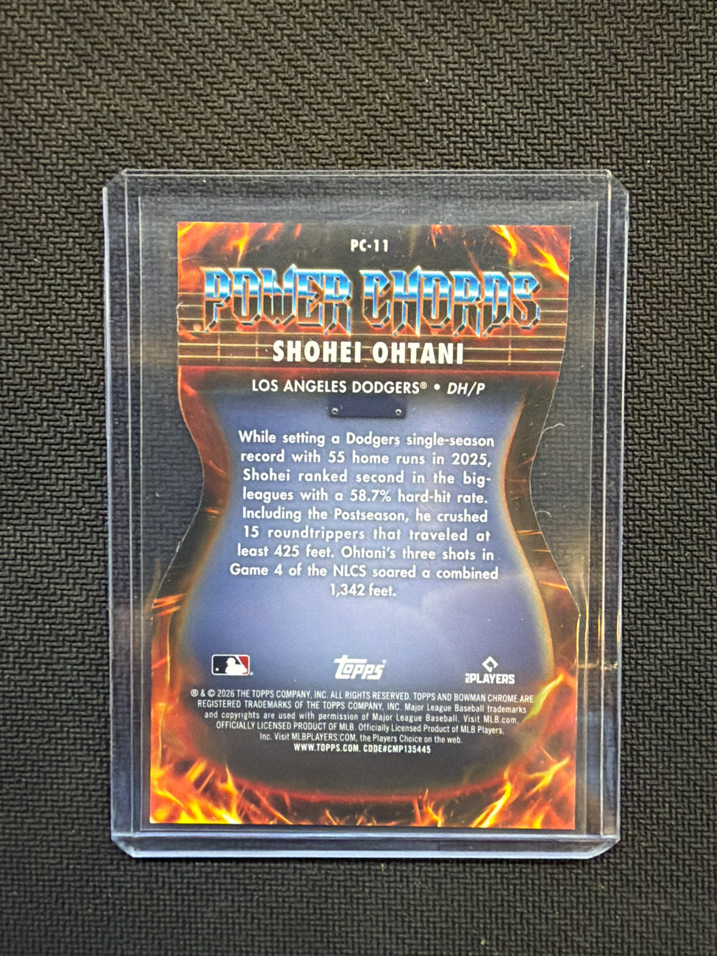 2026 Bowman Shohei Ohtani Power Chords /150 Dodgers