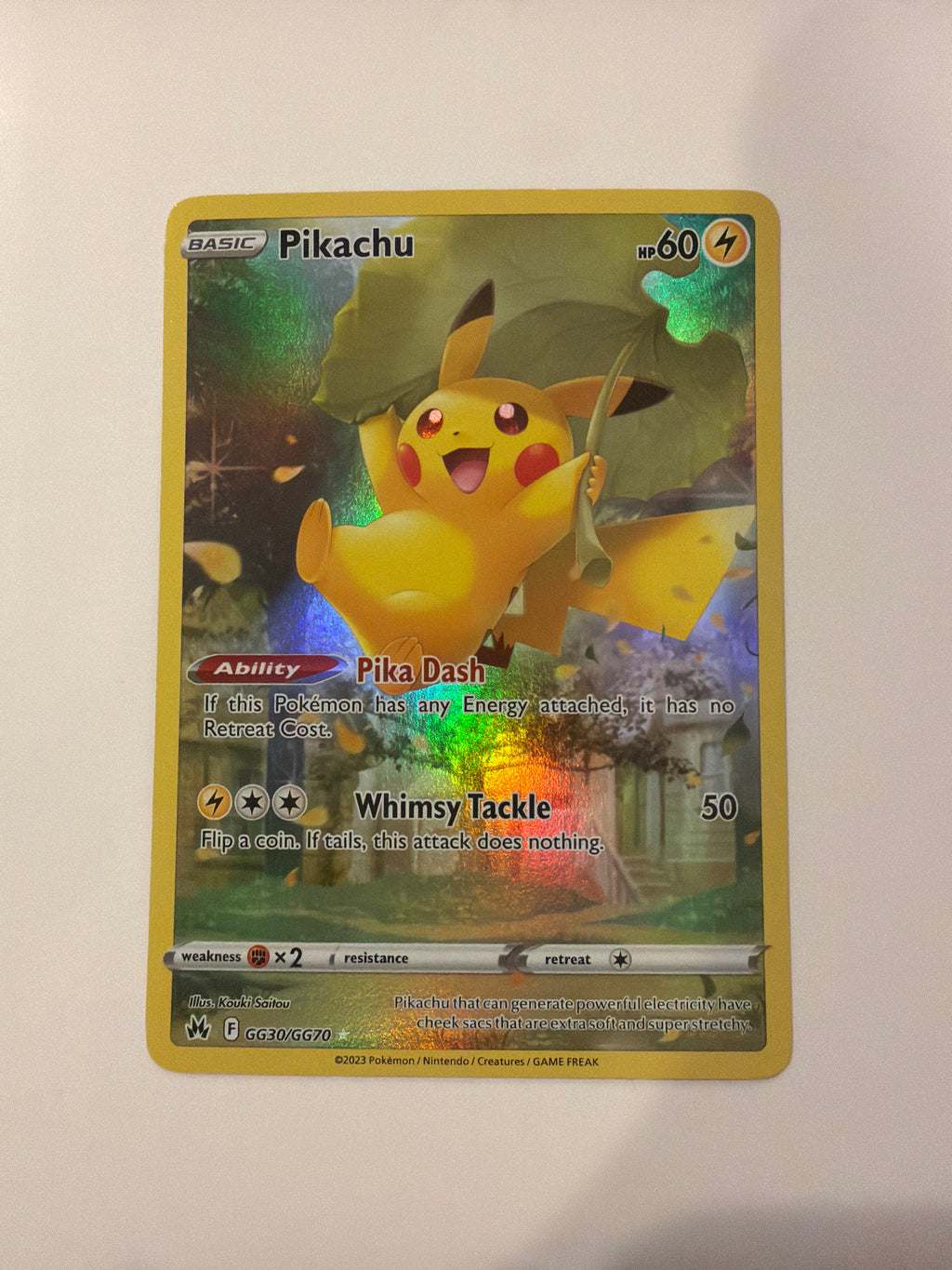 2023 Pikachu GG30