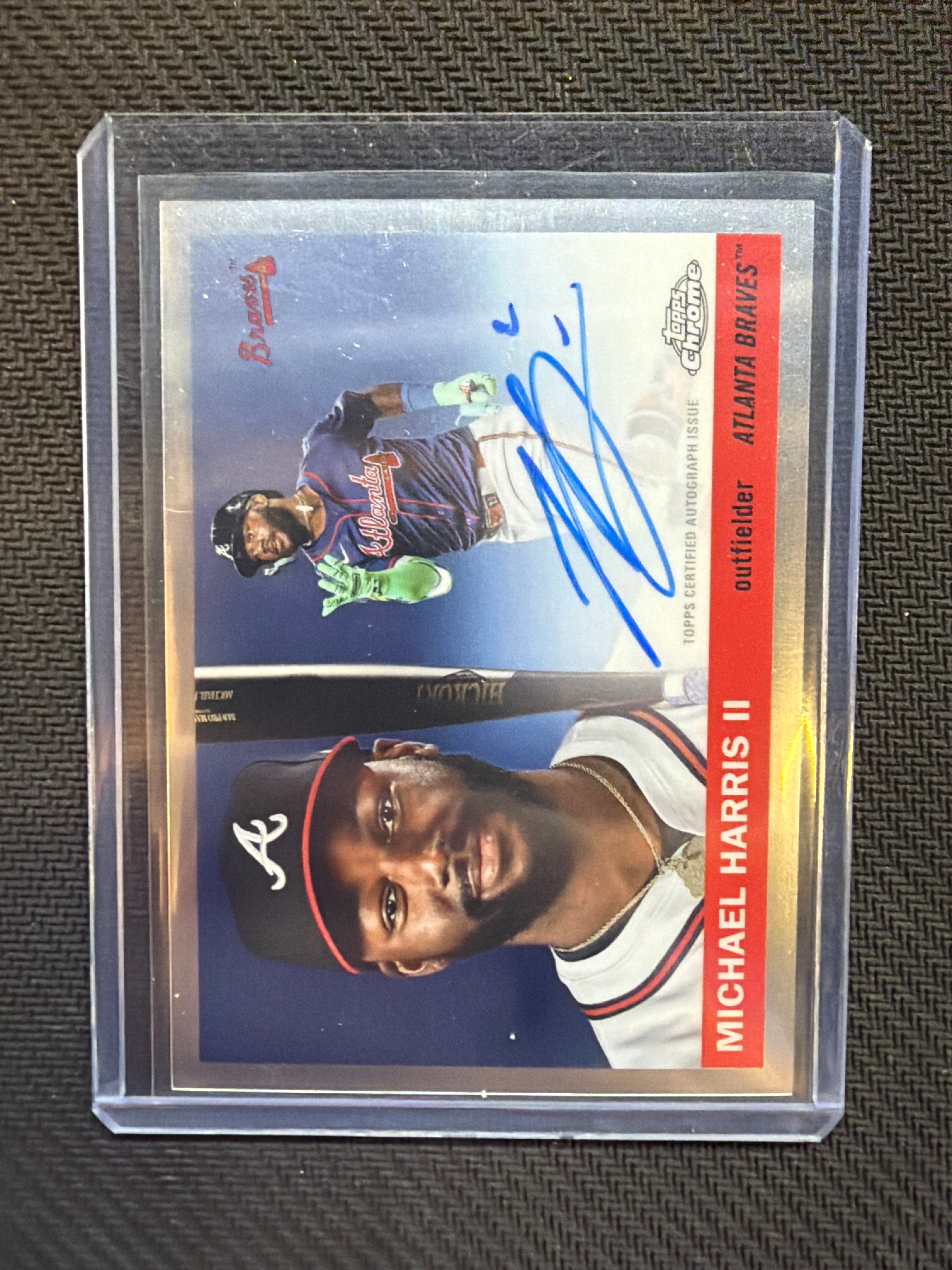 2025 Topps Chrome Platinum Michael Harris Auto Braves