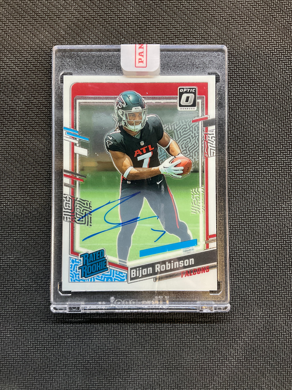 2023 Donruss Optic Bijan Robinson Rookie Auto /99 Falcons