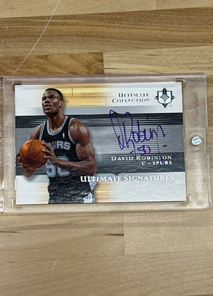 2005-06 Upper Deck David Robinson Ultimate Auto