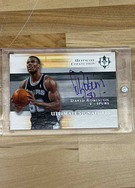 2005-06 Upper Deck David Robinson Ultimate Auto