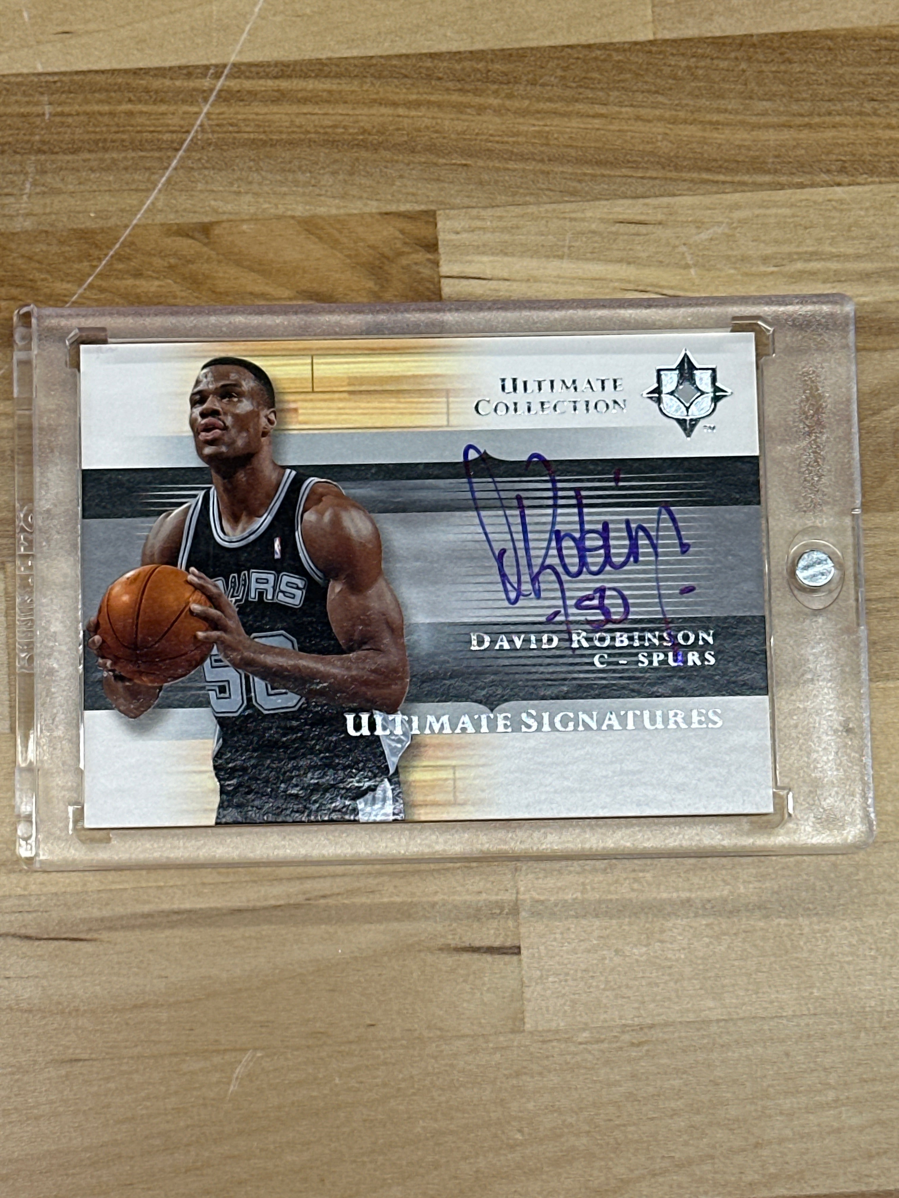 2005-06 Upper Deck David Robinson Ultimate Auto