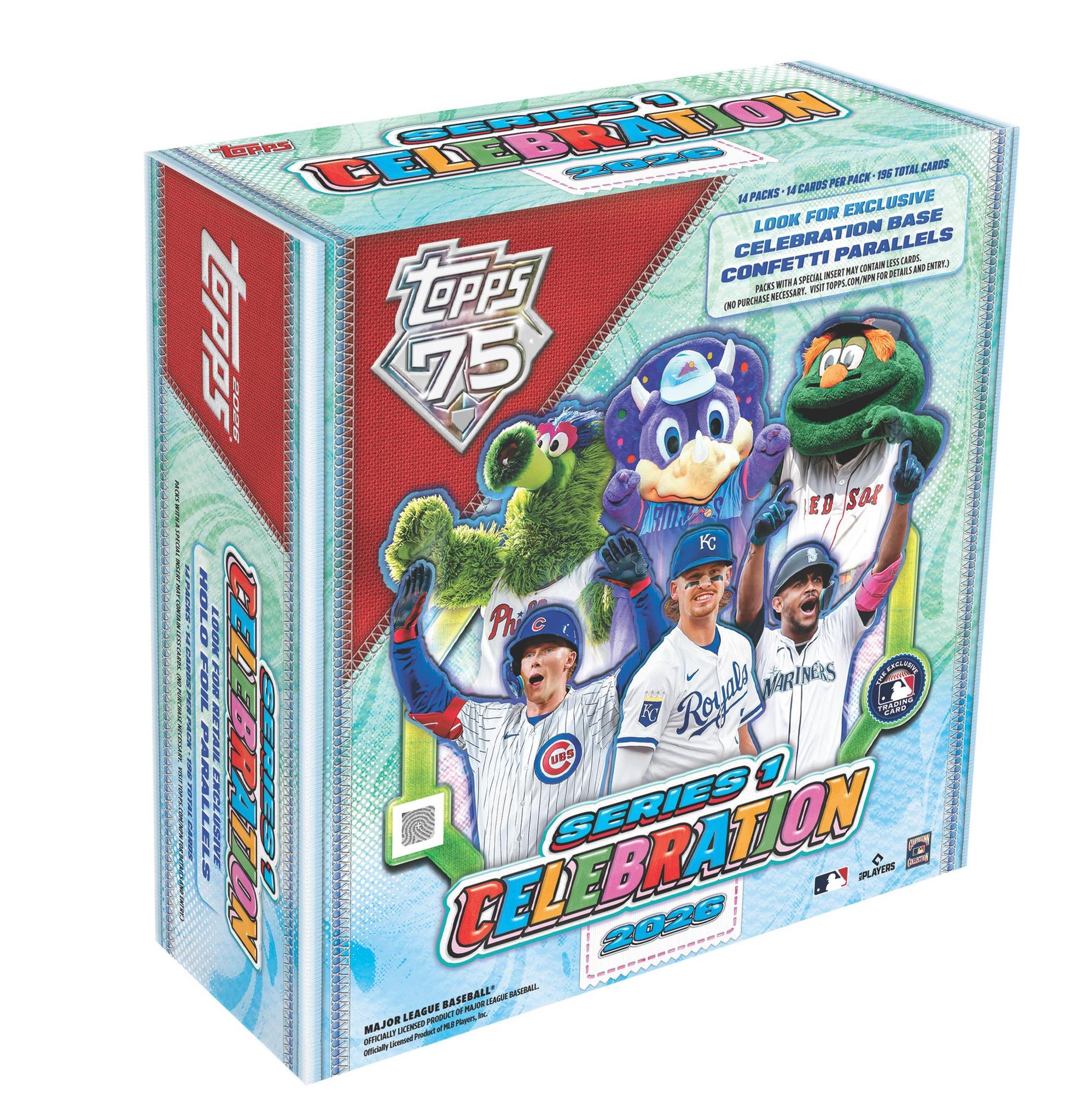 2026 Topps MLB Series 1 Celebration Mega Box