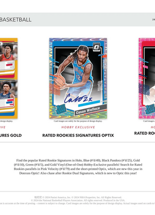2023-24 Panini Donruss Optic Basketball Hobby Box 1 Autograph!