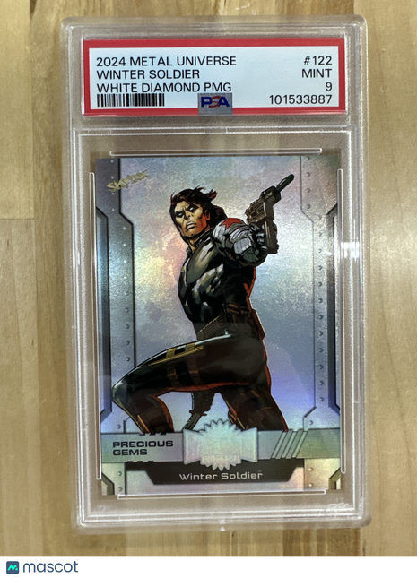 2023 Skybox Metal Universe Winter Soldier Green /10