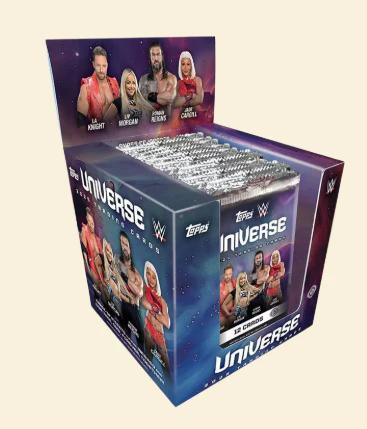 wwe booster box 2025 Topps Universe WWE