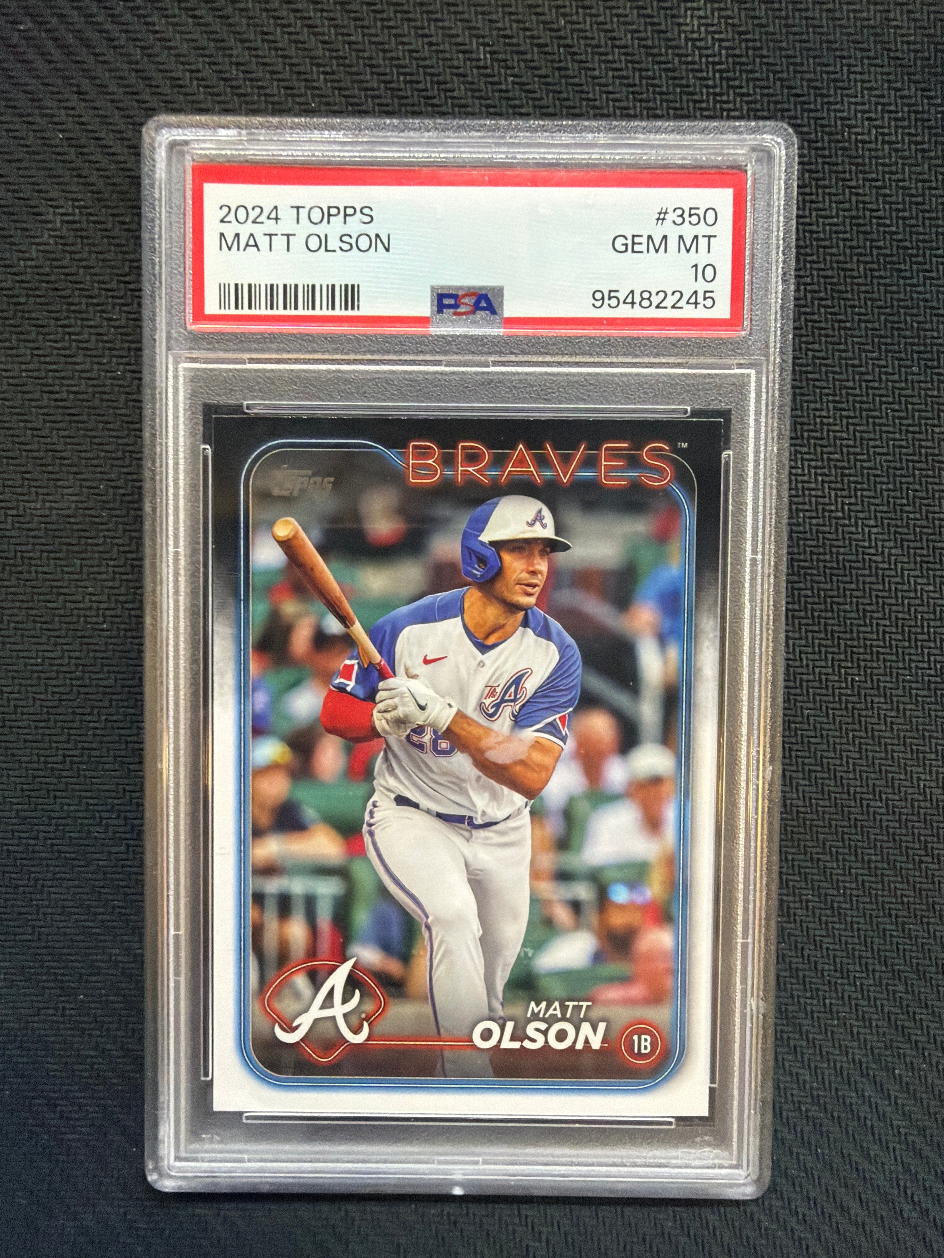 2024 Topps Matt Olson PSA 10 Braves