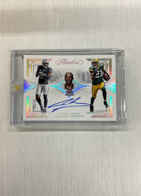 2023 Flawless Charles Woodson Hall Of Fame Auto /20