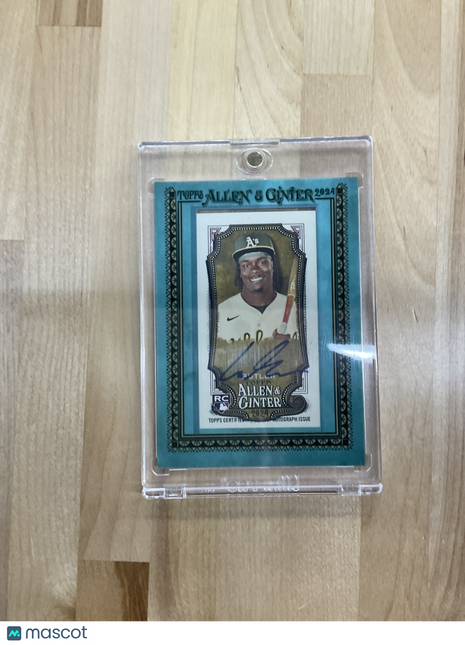 2024 Topps Allen & Ginter Lawrence Butler Rookie Auto