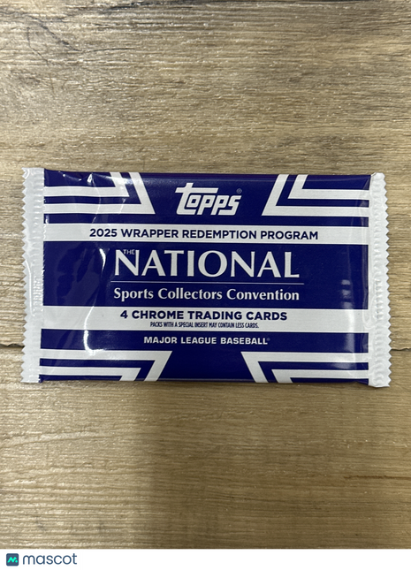 2025 Topps Nations NSCC Wrapper Redemption Sealed Pack