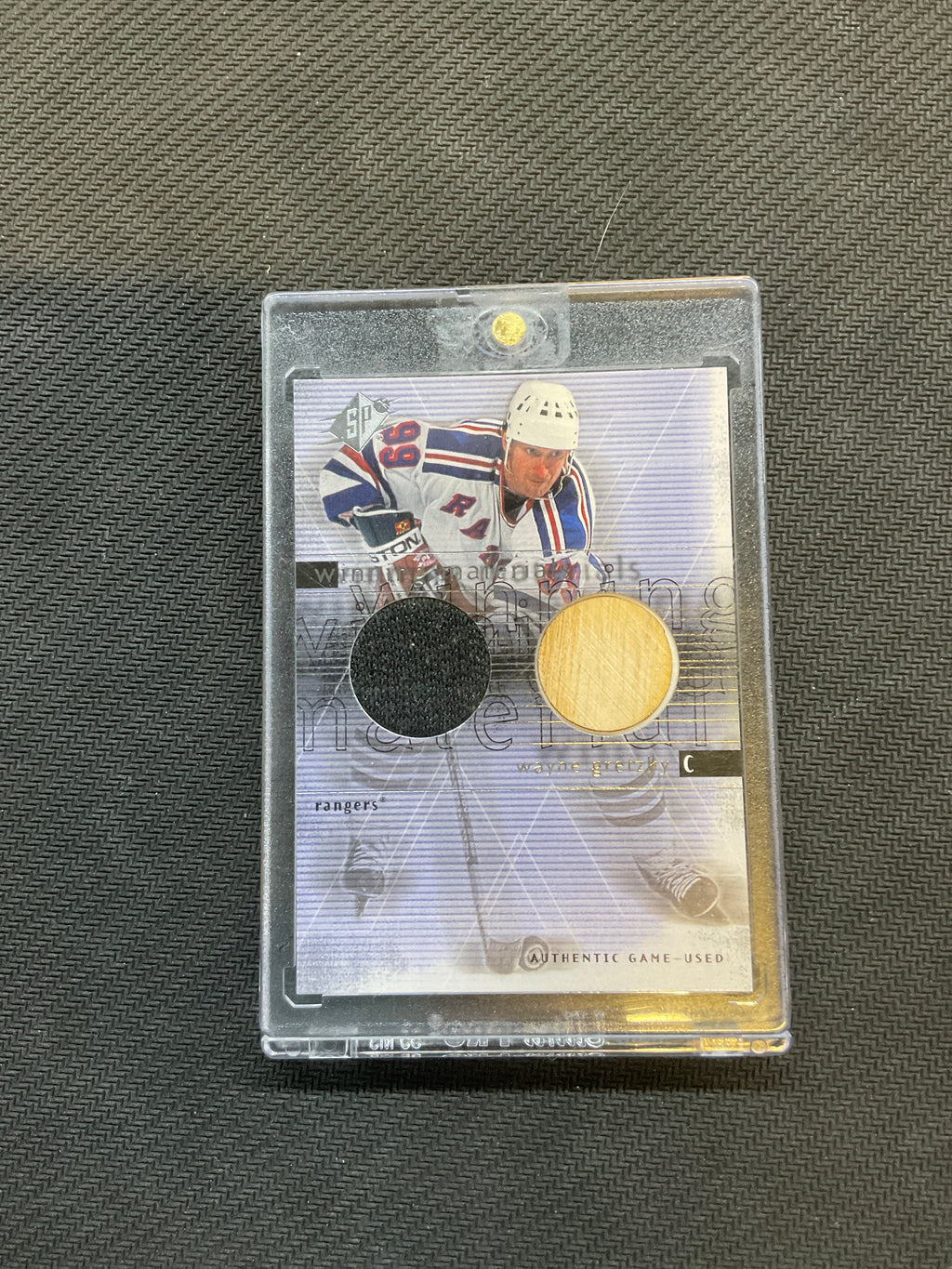 2000 Upper Deck SPx Wayne Gretzky Patch