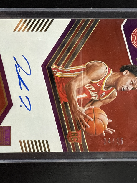 2021 Elite Jalen Johnson Pen Pals Auto /25 Purple