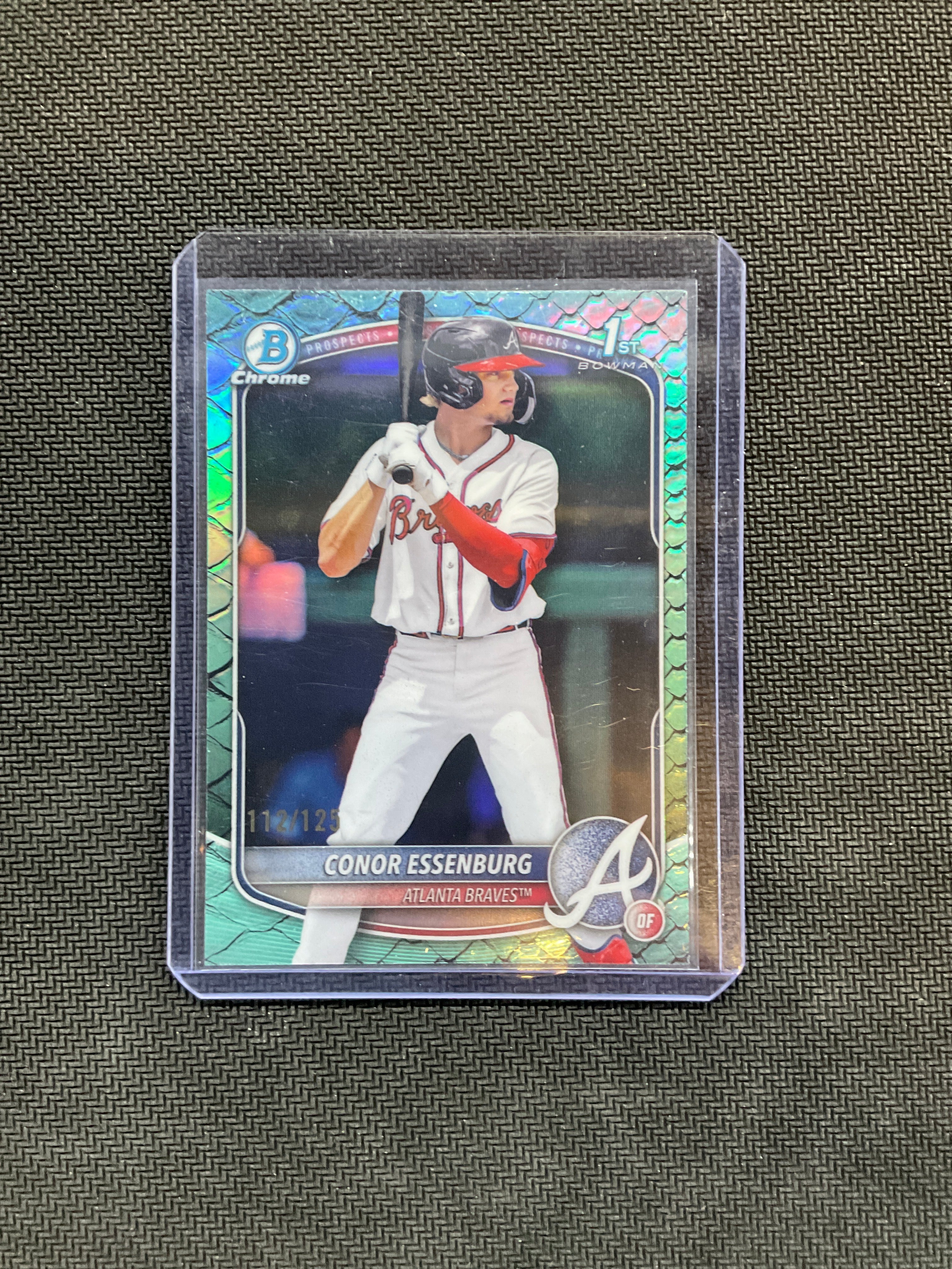 2025 Bowman Conor Essenburg Reptillian /125 Braves
