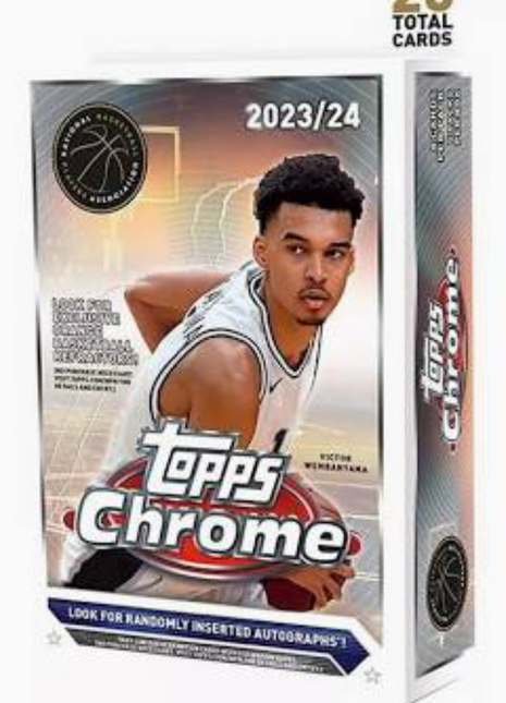23-24 Topps Chrome Basketball Hanger Box