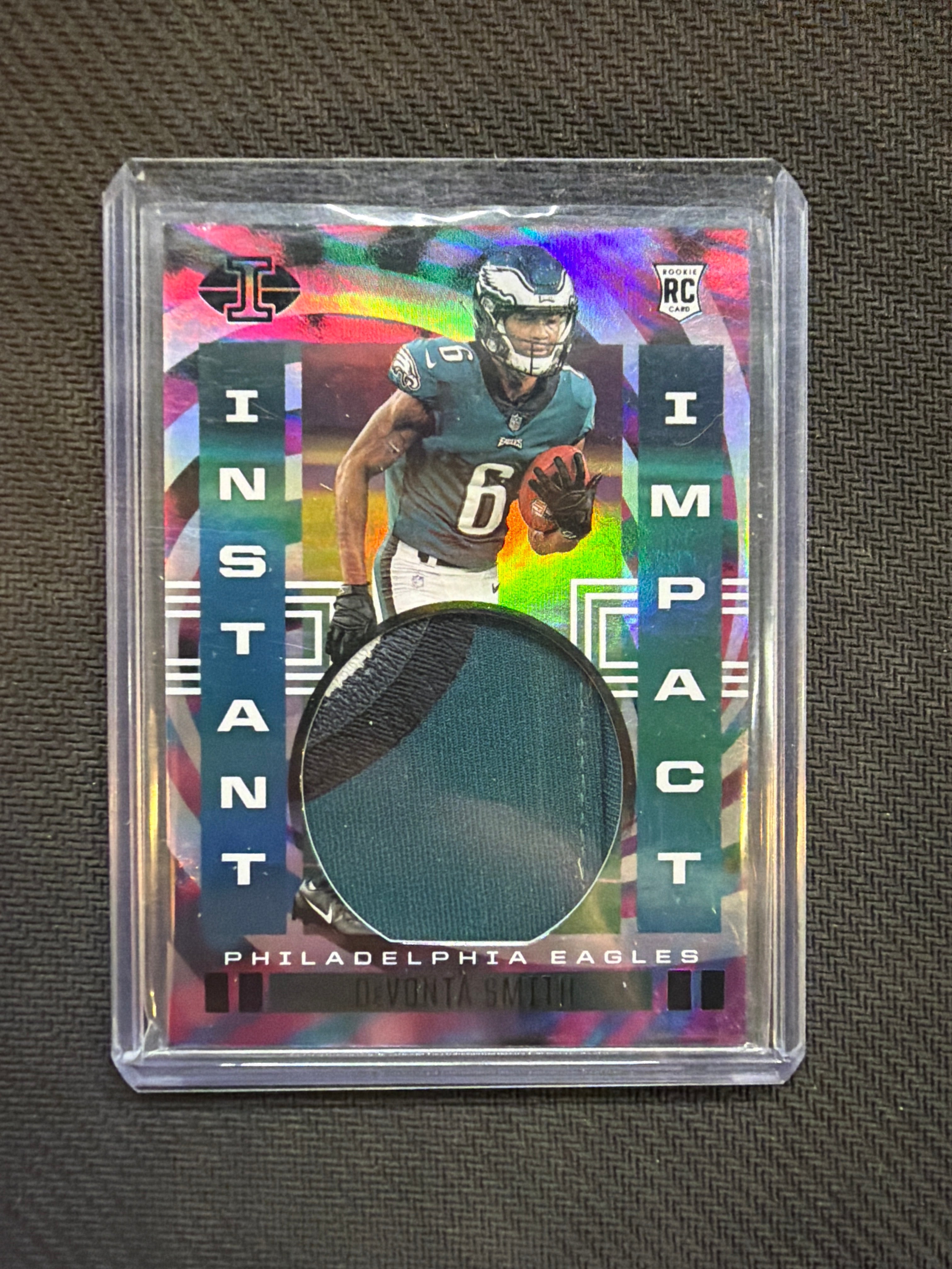 2021 Panini Illusions Devonta Smith Instant Impact Rookie Eagles
