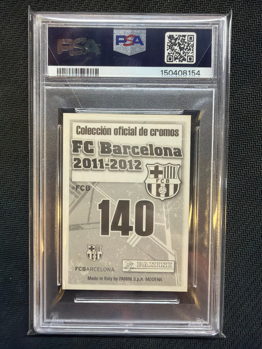 2023-12 Panini Lionel Messi FC Barcelona PSA 6