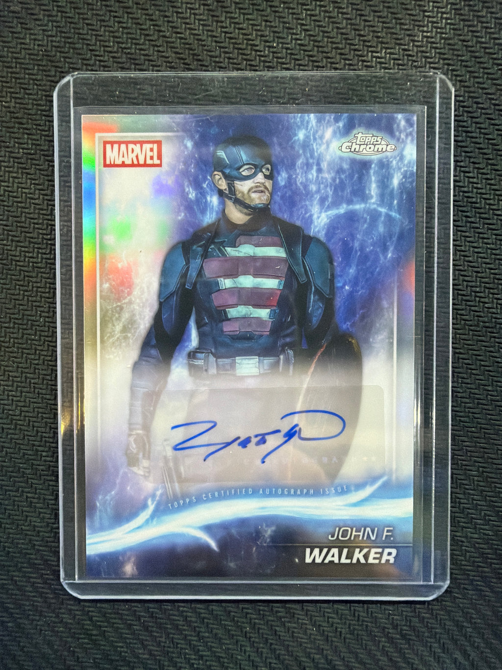 2025 Topps Chrome Marvel Wyatt Russell John F. Walker Auto #AAWR