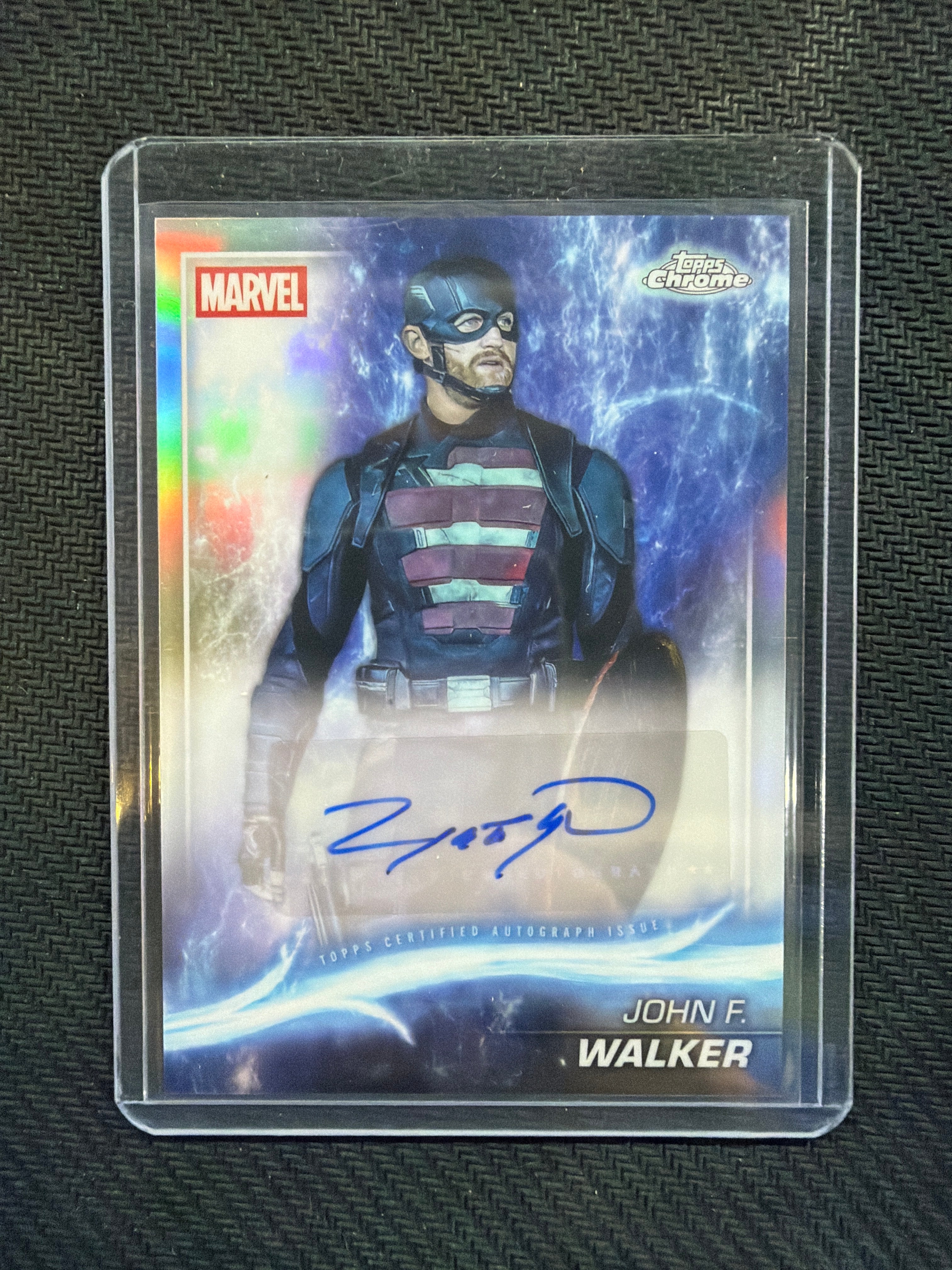 2025 Topps Chrome Marvel Wyatt Russell John F. Walker Auto #AAWR
