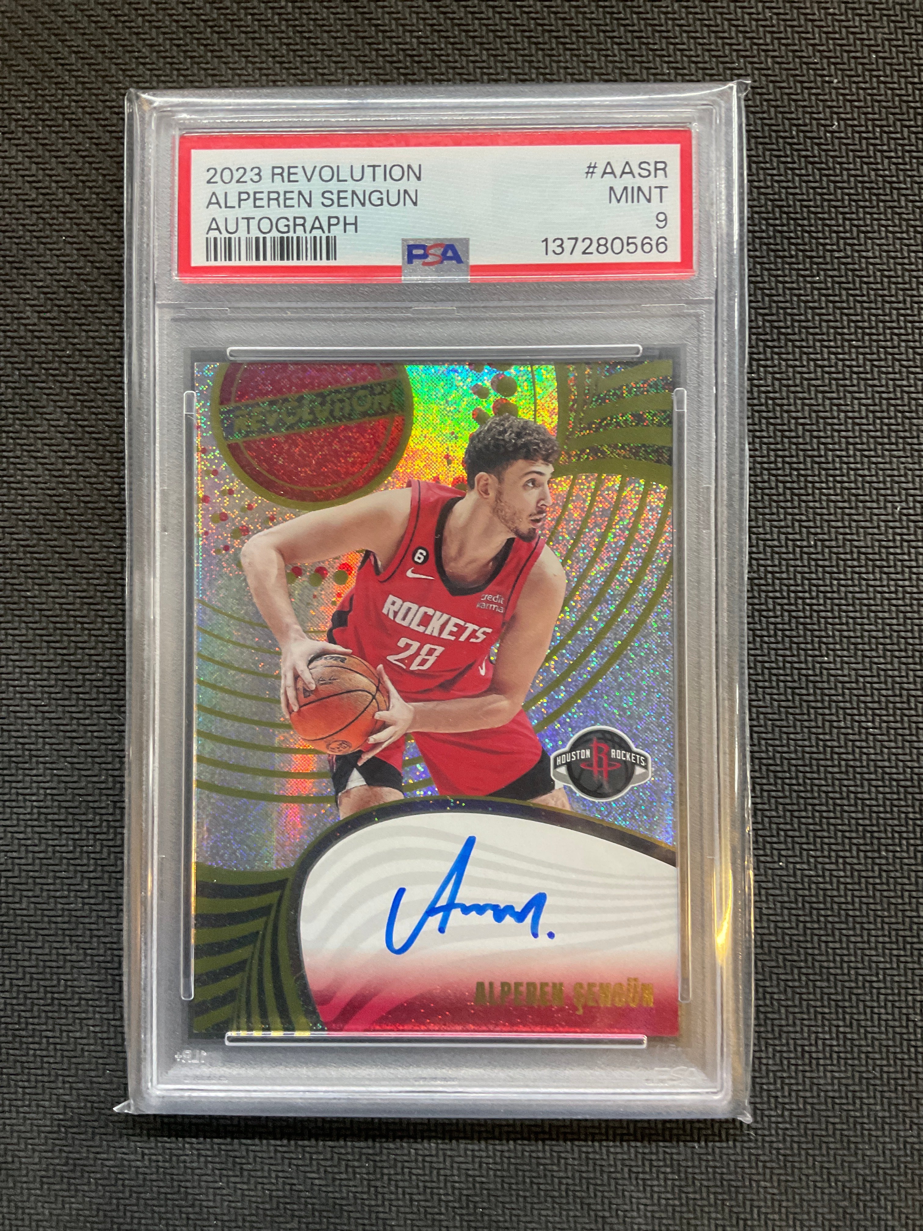 2023 Revolution Alperen Sengun Auto PSA 9 Rockets