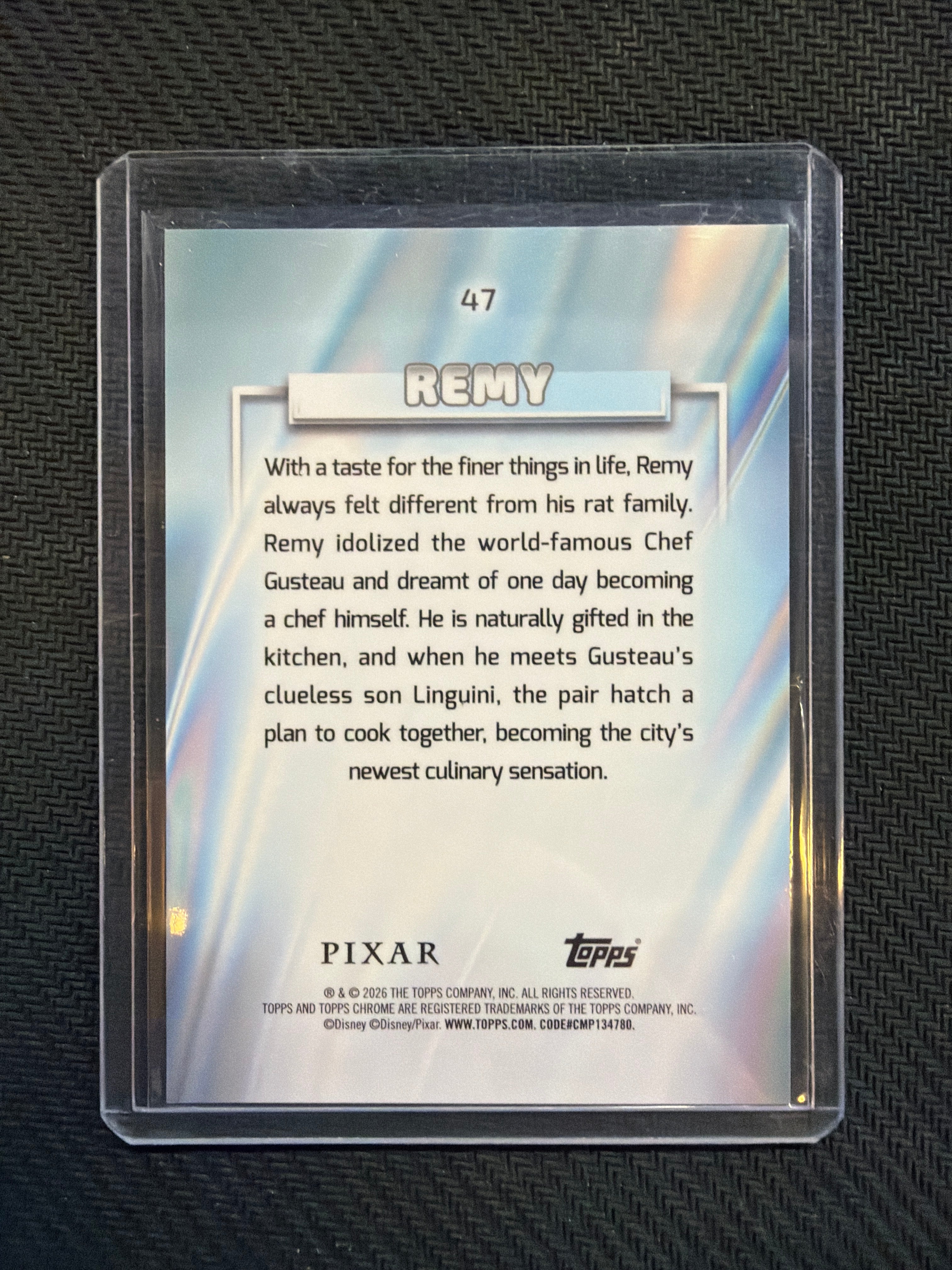2026 Topps Chrome Remy Mickey Mouse Refractor /28