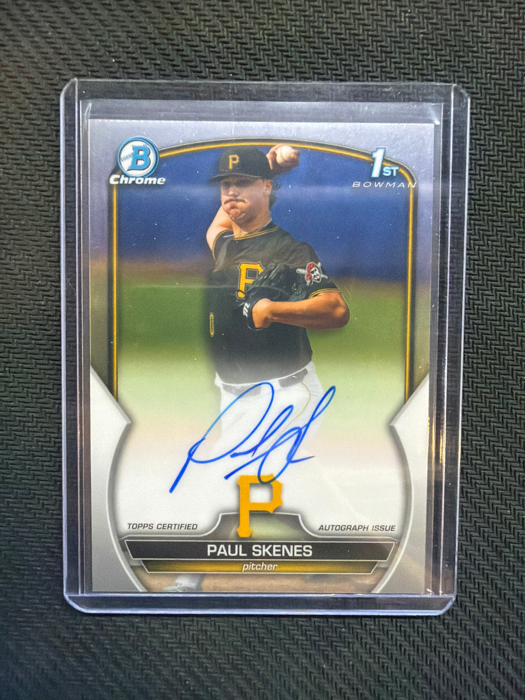 2023 Bowman Chrome Paul Skenes 1st Auto