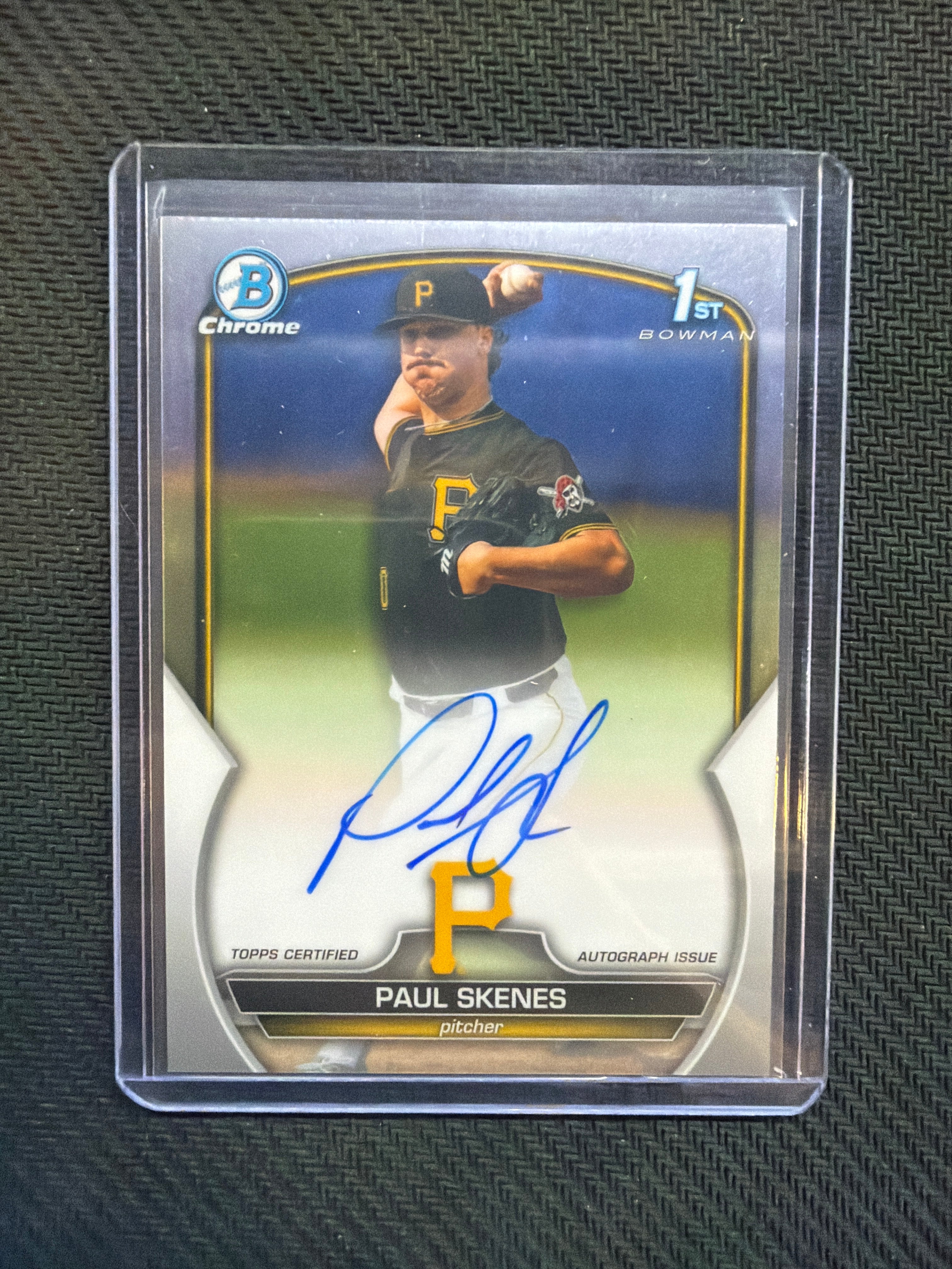 2023 Bowman Chrome Paul Skenes 1st Auto