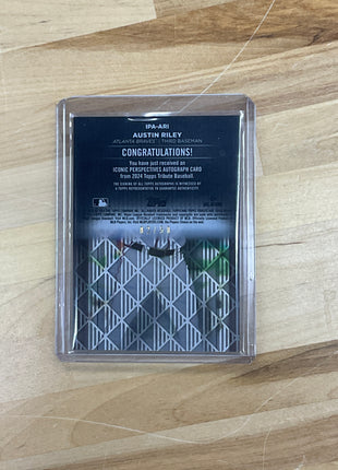 2024 Topps Tribute Austin Riley Iconic Auto /50 Braves