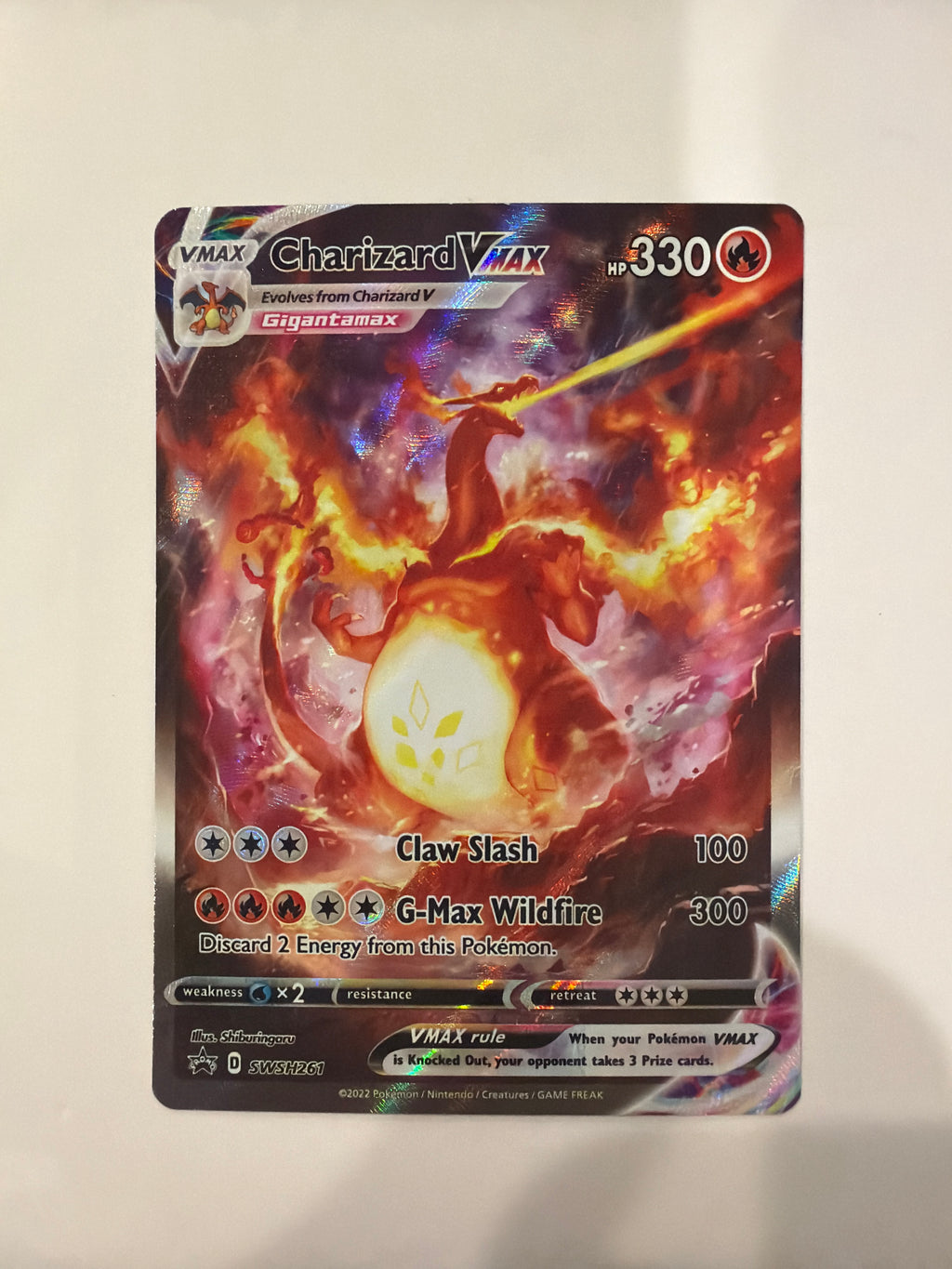 2022 Charizard VMAX SWSH261