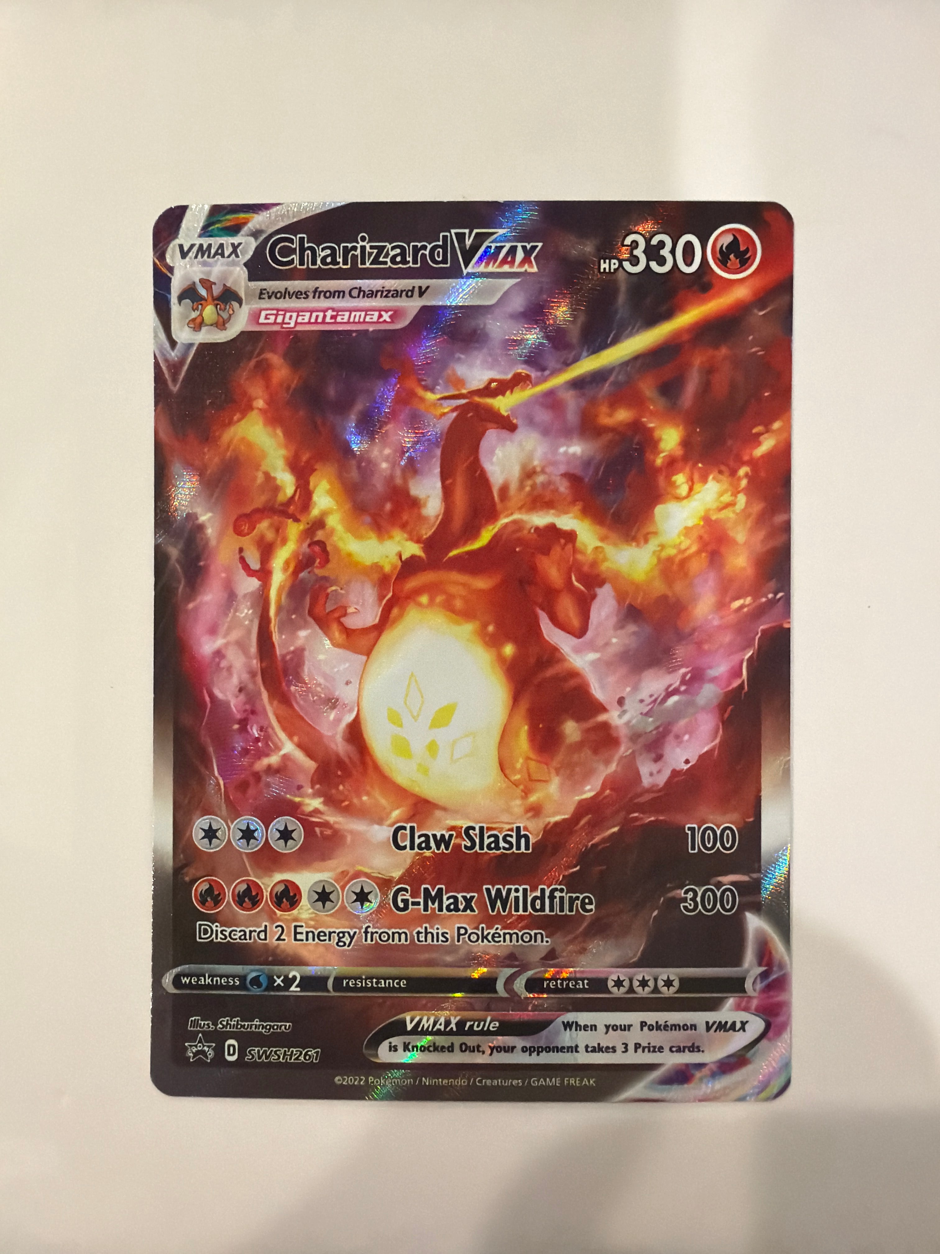 2022 Charizard VMAX SWSH261