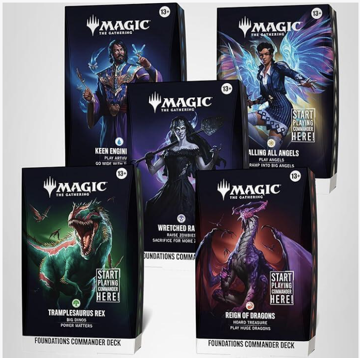 Magic The Gathering (MTG): Foundations Commander Deck -PREORDER (RELEASES OCT. 2, 2026)
