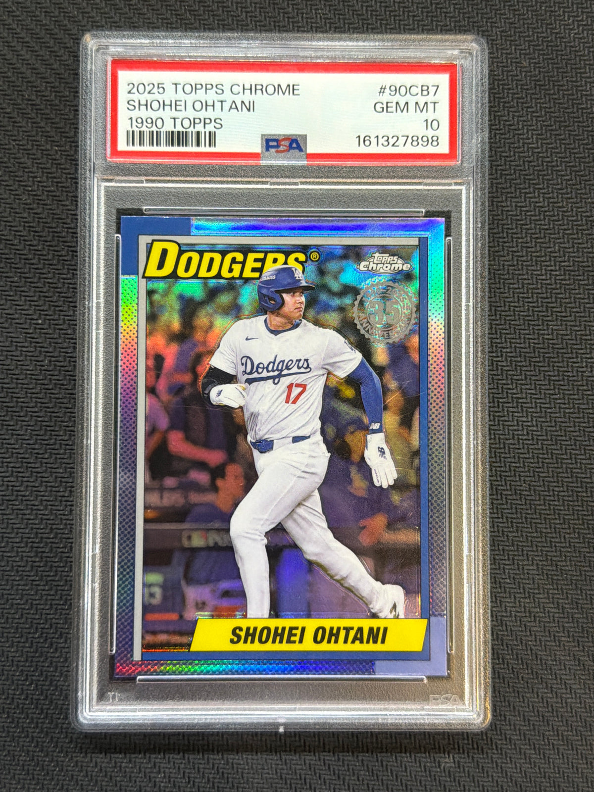 2025 Topps Chrome Shohei Ohtani 990 PSA 10 898