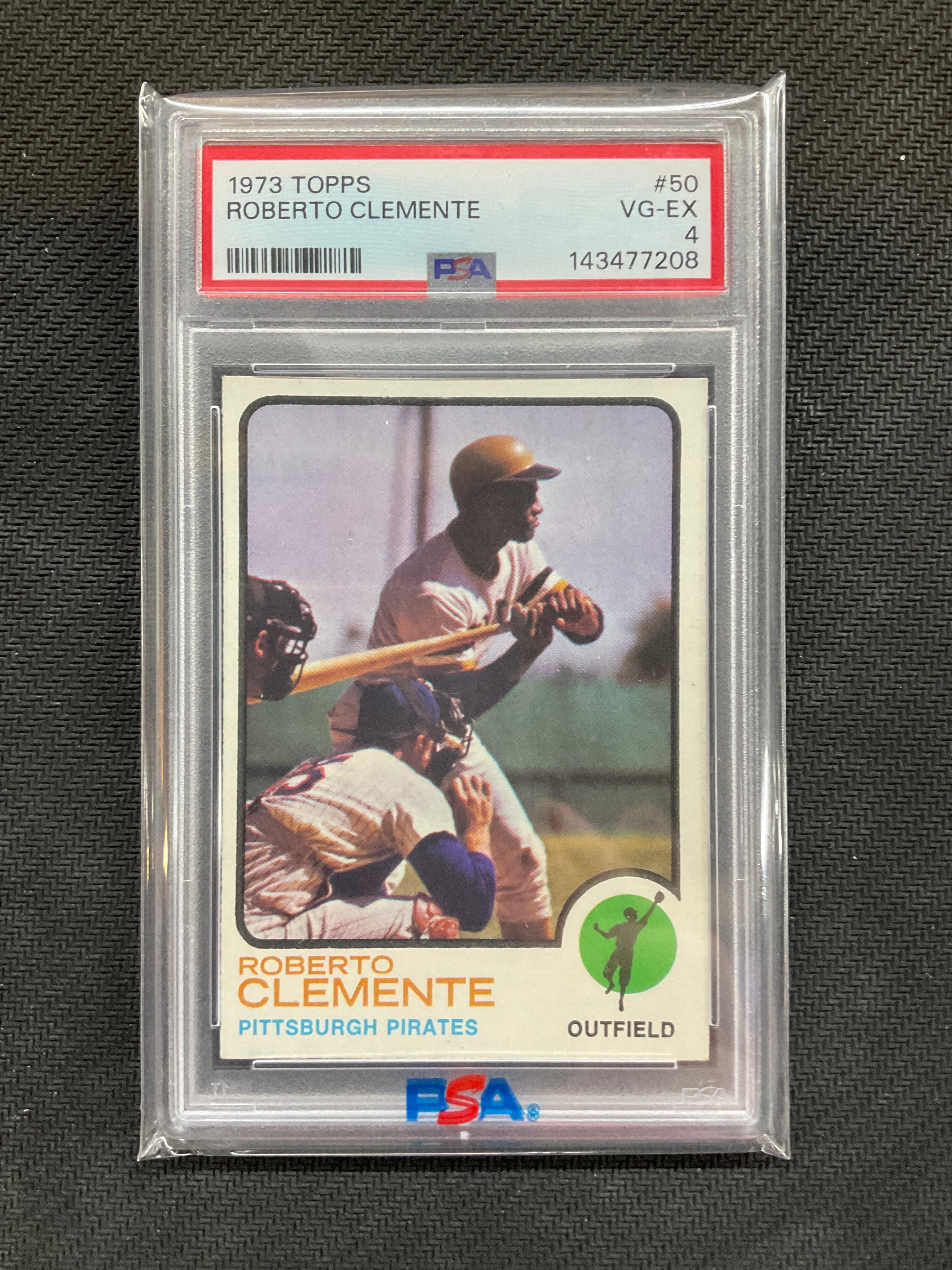 1973 Topps Roberto Clemente #50 PSA 4 Pirates