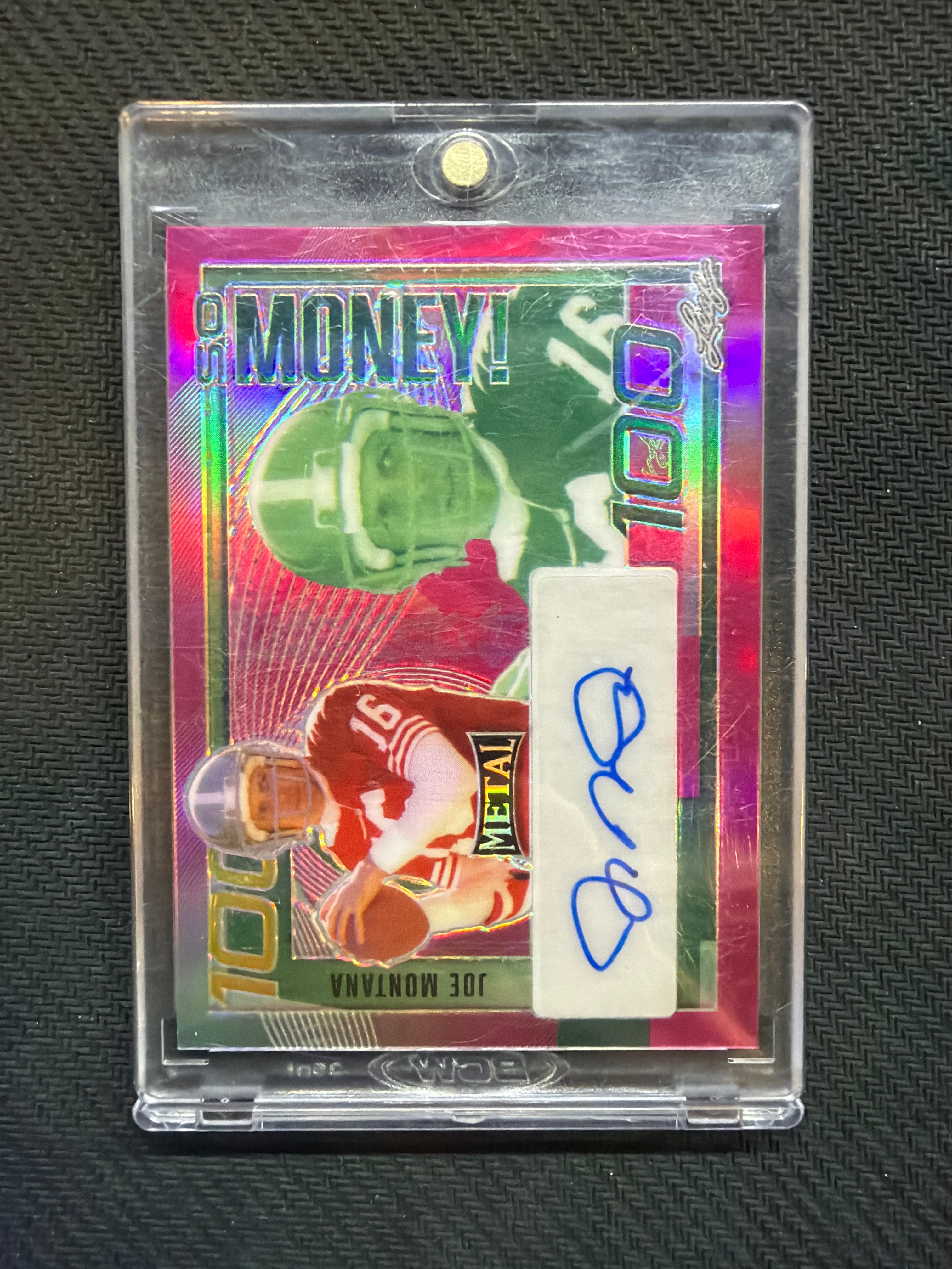 2023 Leaf Metal Joe Montana So Money! Auto /5 49ers
