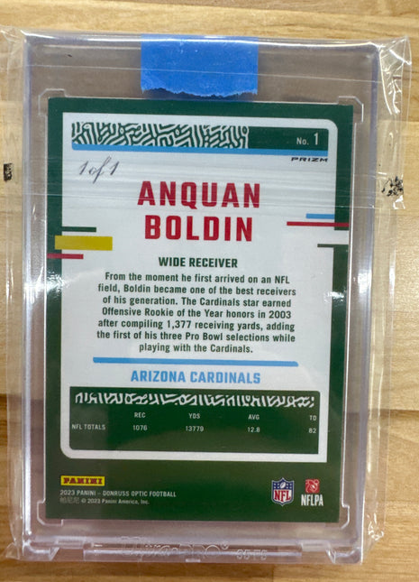 2023 Optic Anquan Boldin Black 1/1