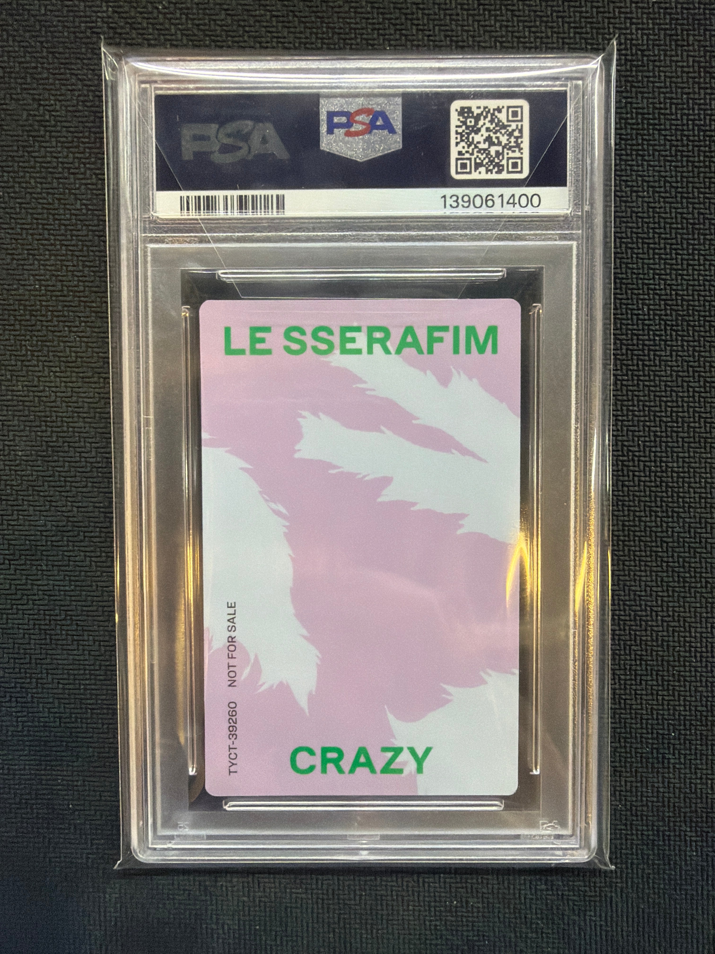 2024 Le Sserafim Crazy Kim Chaewon JP Standard Edition PS PSA 10