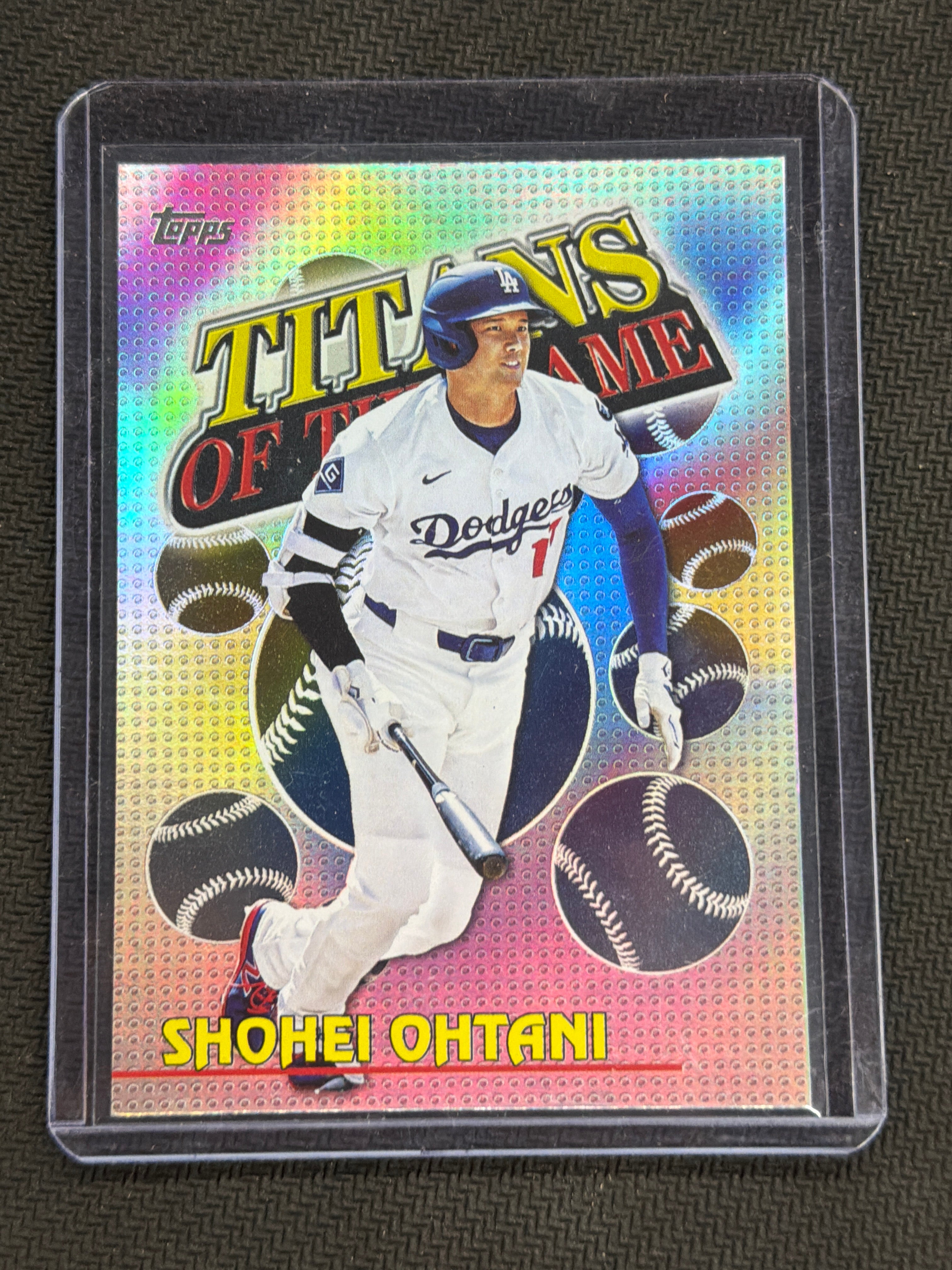 2026 Topps Shohei Ohtani Titans Of The Game Holo