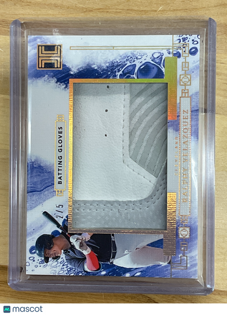 2024 Impeccable Ralphy Velazquez Batting Gloves Patch /5