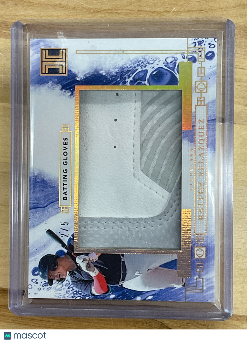 2024 Impeccable Ralphy Velazquez Batting Gloves Patch /5