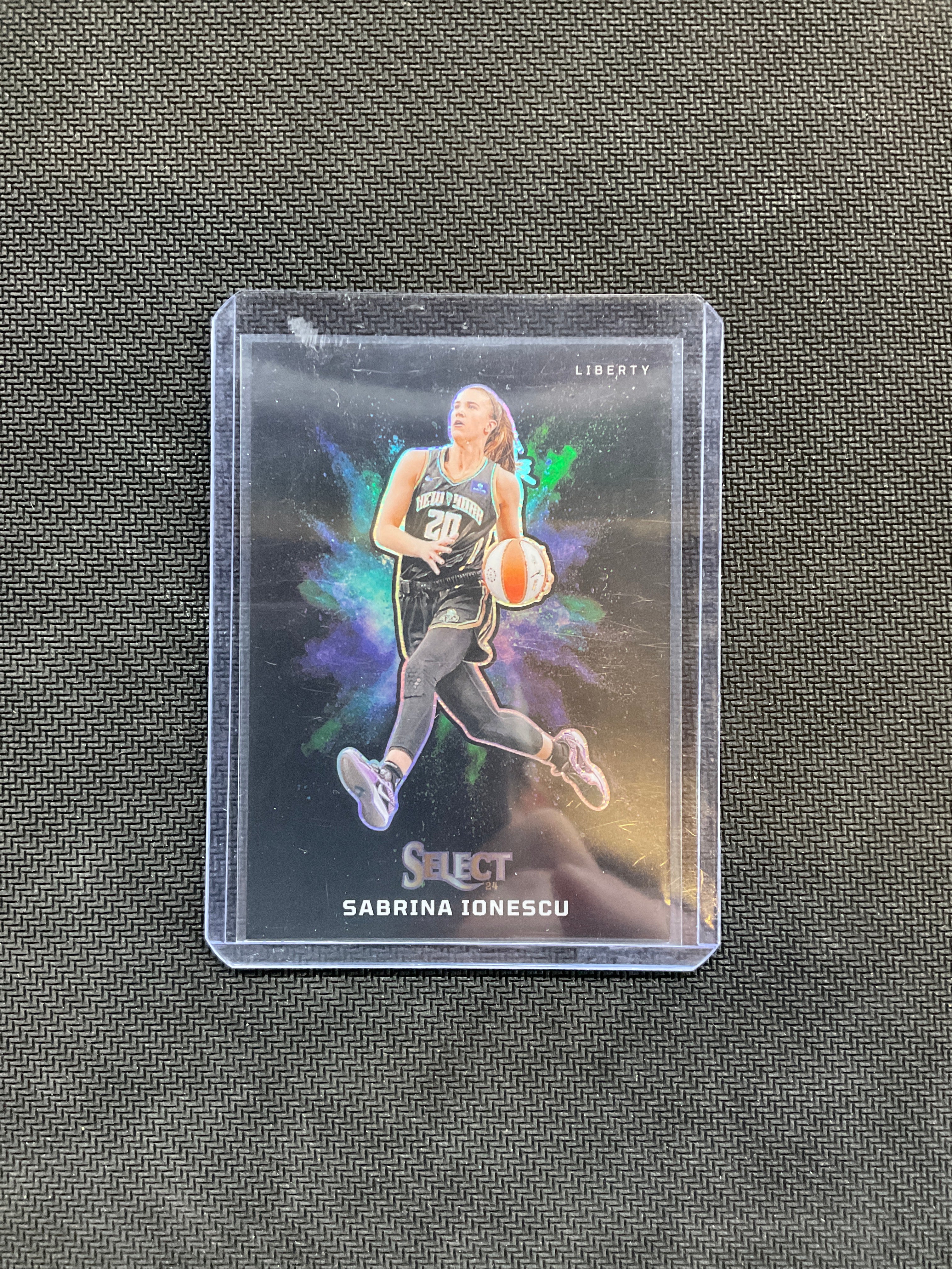 2024 Panini Select WNBA Sabrina Ionescu Color Blast Liberty