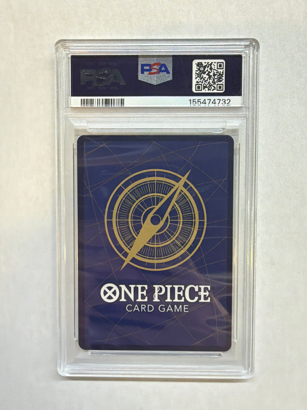 2025 Japanese One Piece OP12 Marshall D Teach 093 3rd Anniversary Gold PSA 10