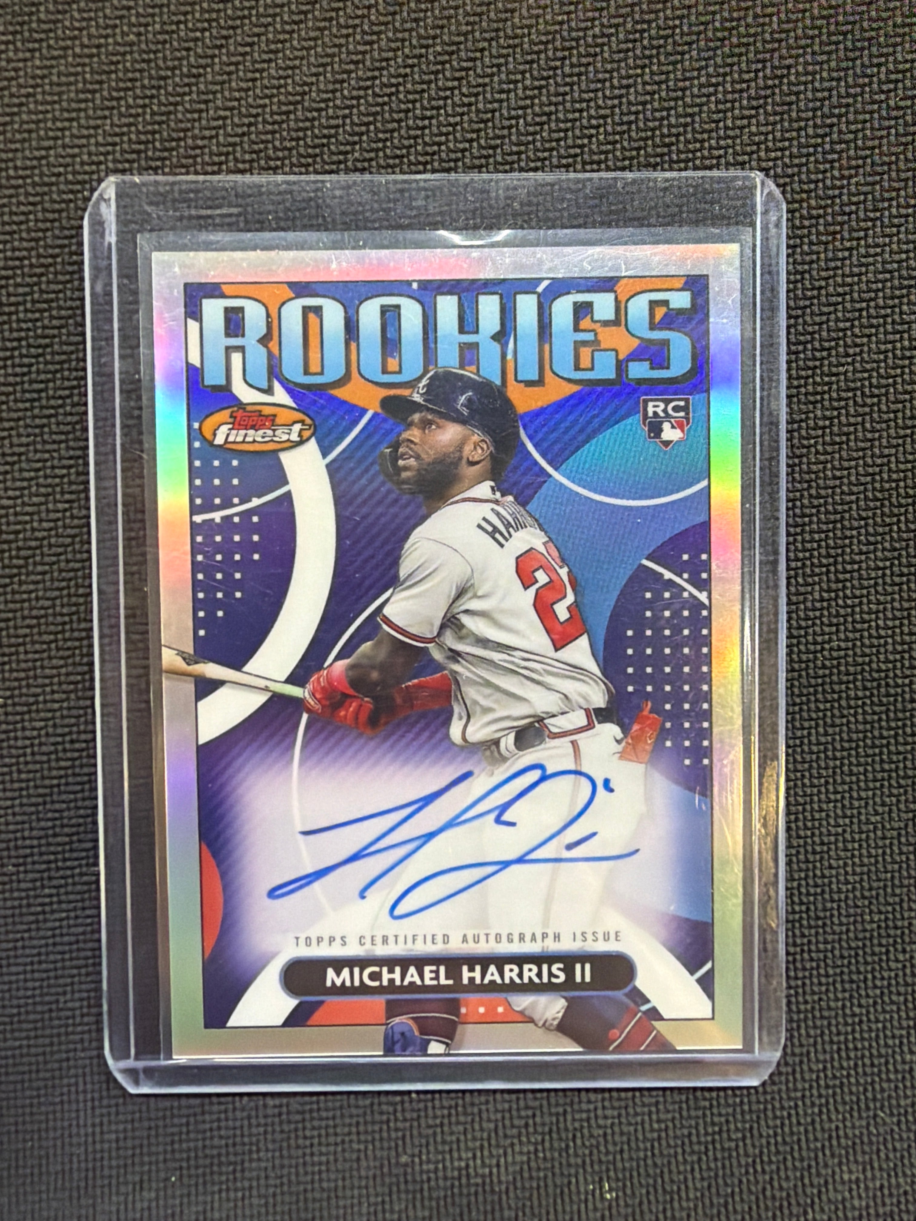 2023 Topps Finest Michael Harris Rookies Auto