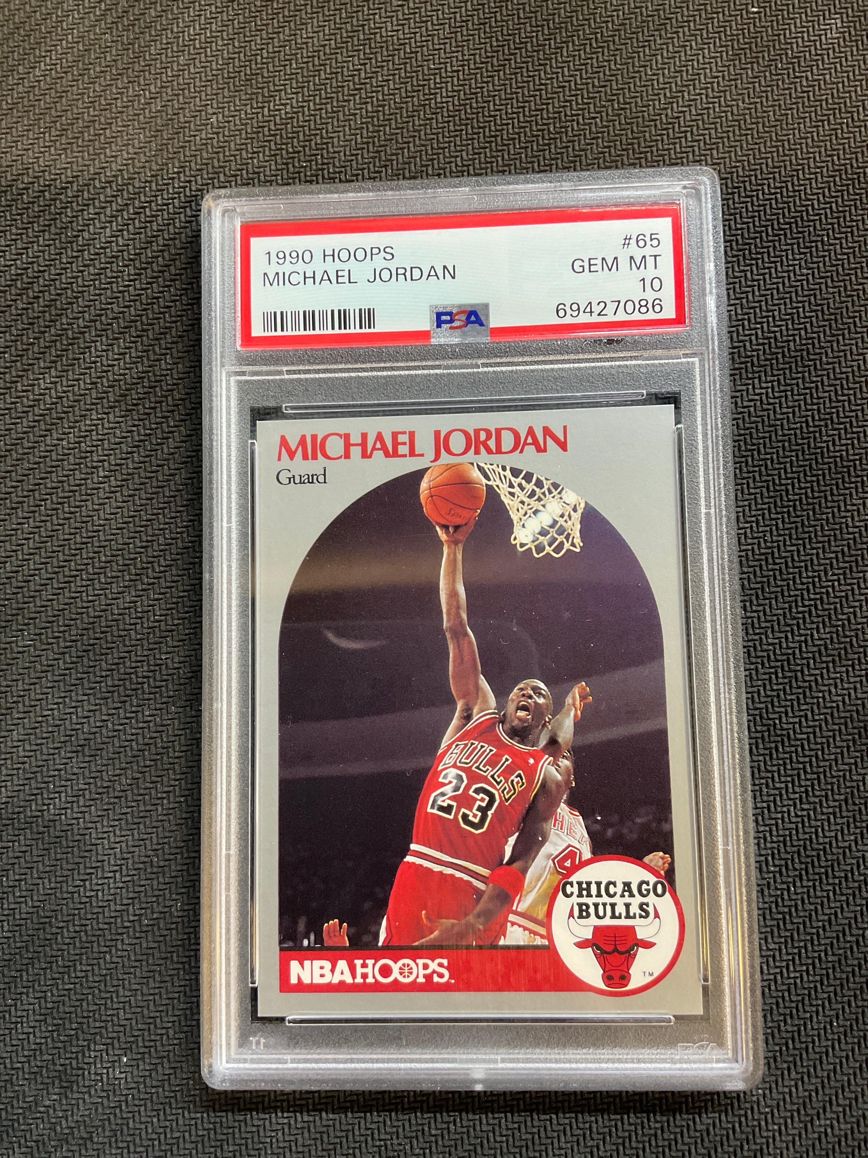 1990 Hoops Michael Jordan #65 PSA 10 Bulls