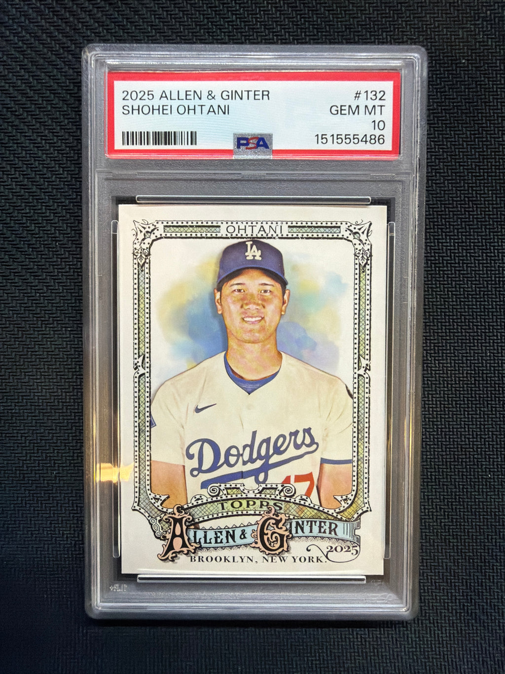 2025 Topps Allen & Ginter Shohei Ohtani PSA 10 Dodgers