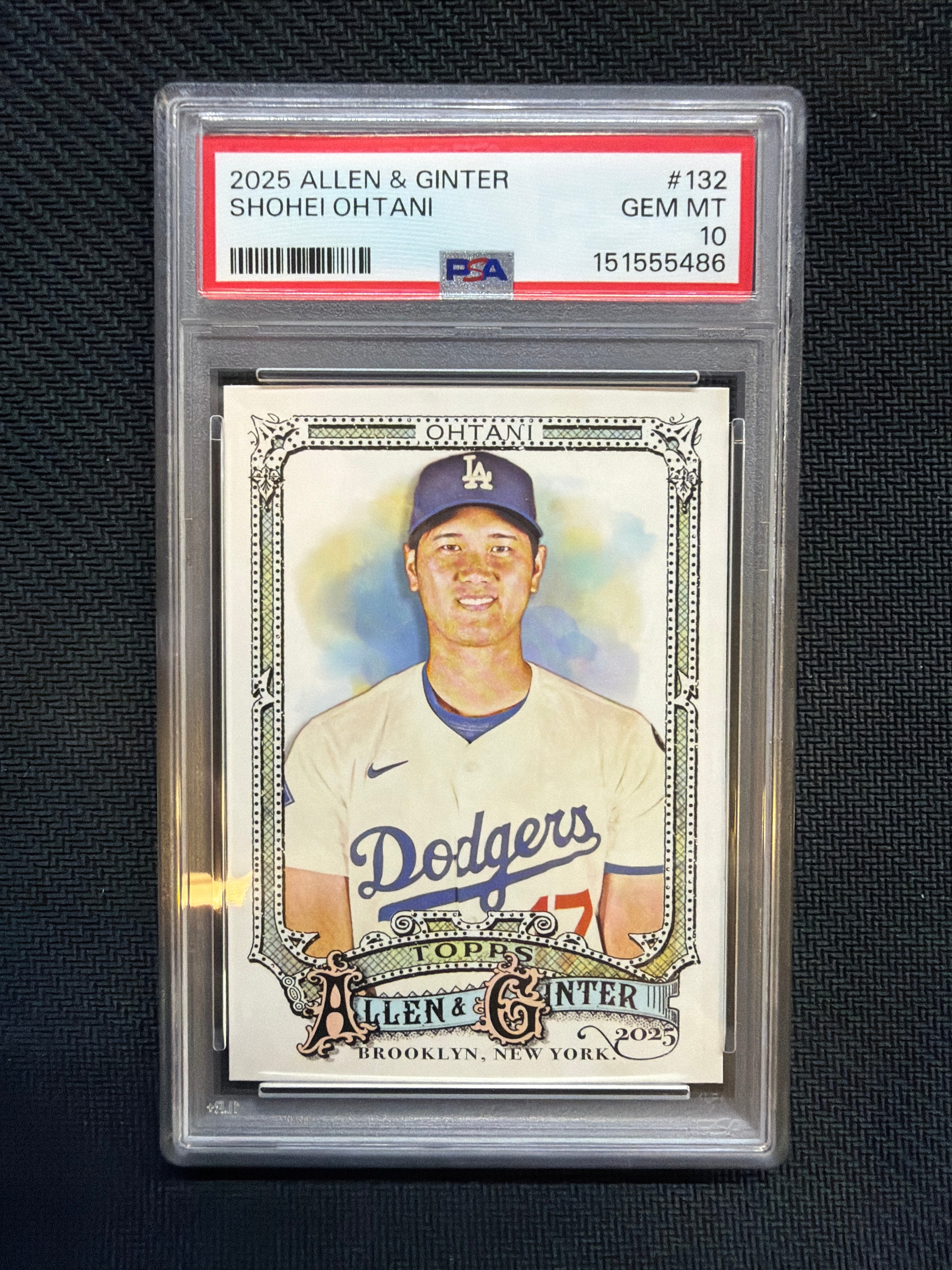 2025 Topps Allen & Ginter Shohei Ohtani PSA 10 Dodgers